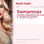 Samannaz Name Meaning and Details