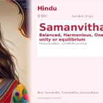 Samanvitha Name Meaning and Details