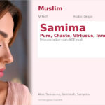 Samima Name Meaning and Details