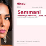 Sammani Name Meaning and Details