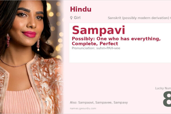 Sampavi Name Meaning — Origin, Gender & Details (2025)