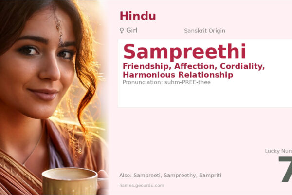 Sampreethi Name Meaning — Sanskrit Origin, Girl Name & Details (2025)