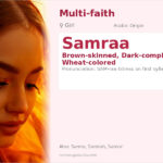 Samraa Name Meaning and Details