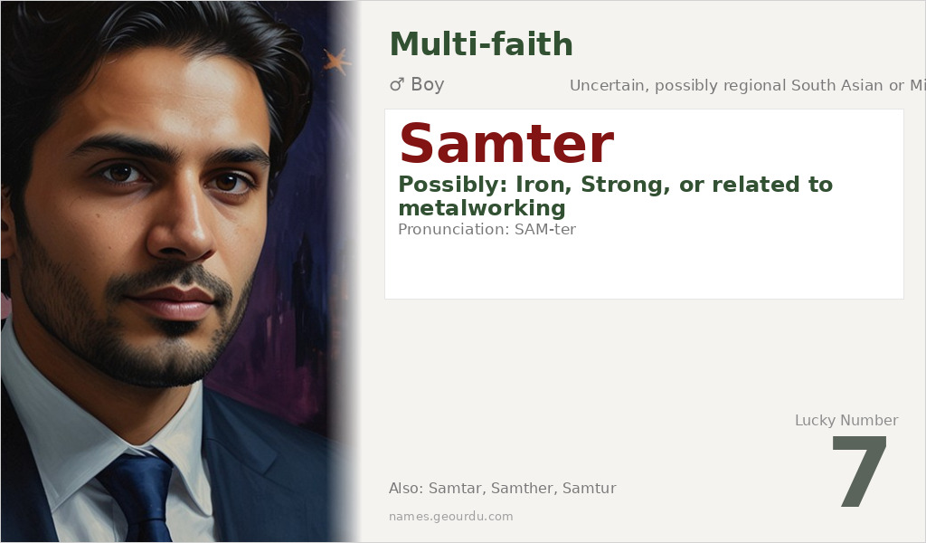 Samter Name Meaning and Details