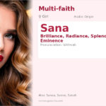 Sana Name Meaning and Details