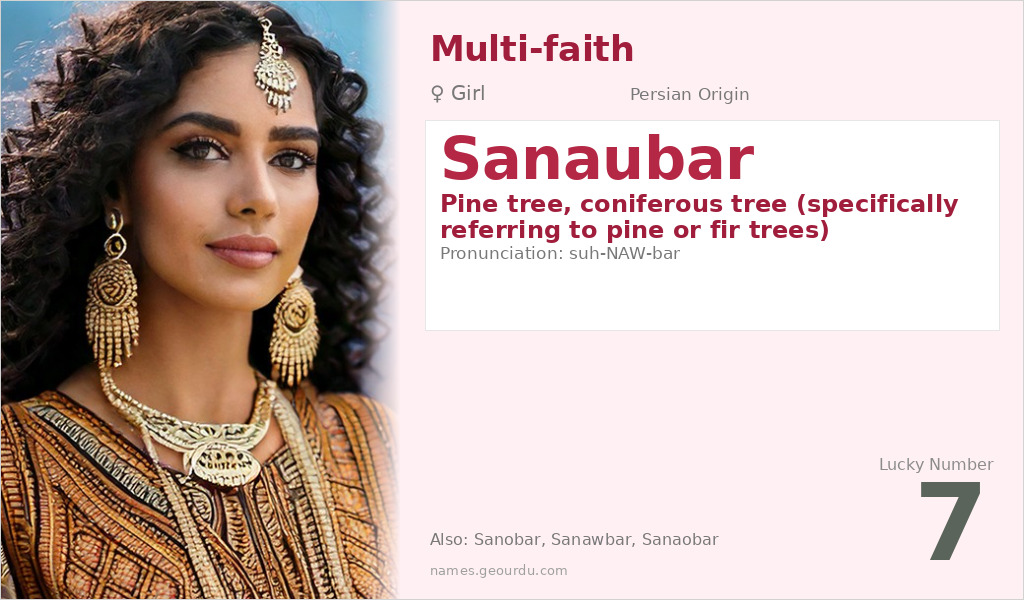 Sanaubar Name Meaning and Details