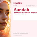 Sandah Name Meaning and Details