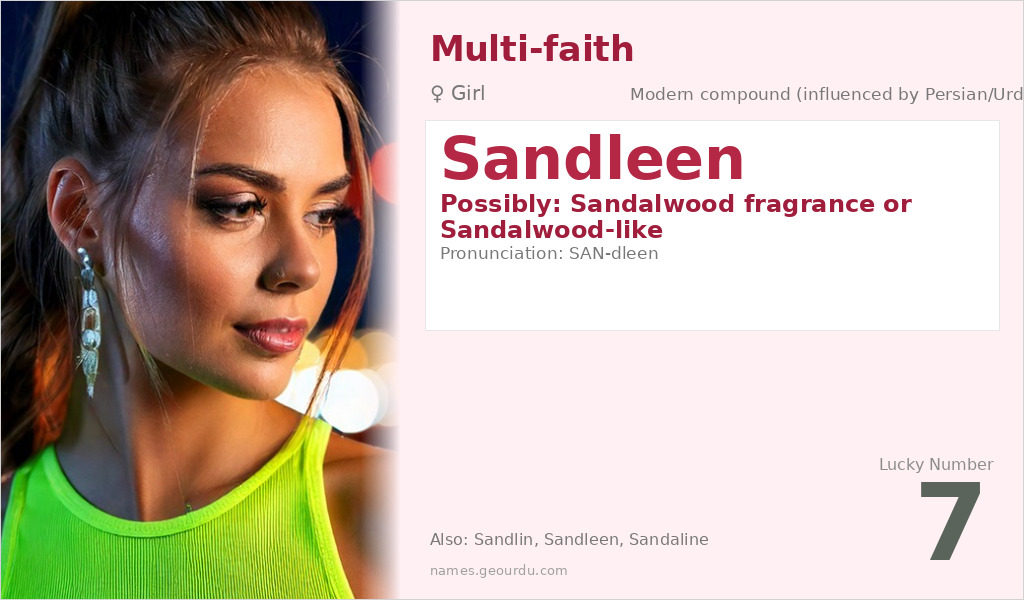 Sandleen Name Meaning and Details