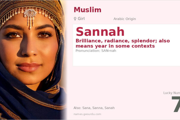 Sannah Name Meaning — Arabic Origin, Girl Name & Details (2025)