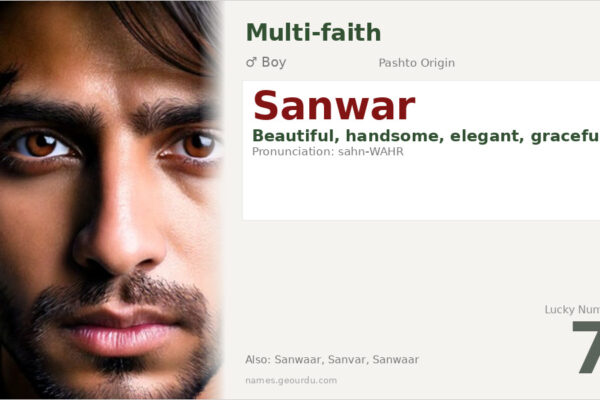 Sanwar Name Meaning — Pashto Origin, Boy Name & Cultural Significance (2025)