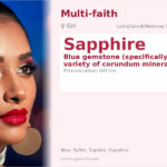 Sapphire Name Meaning and Details