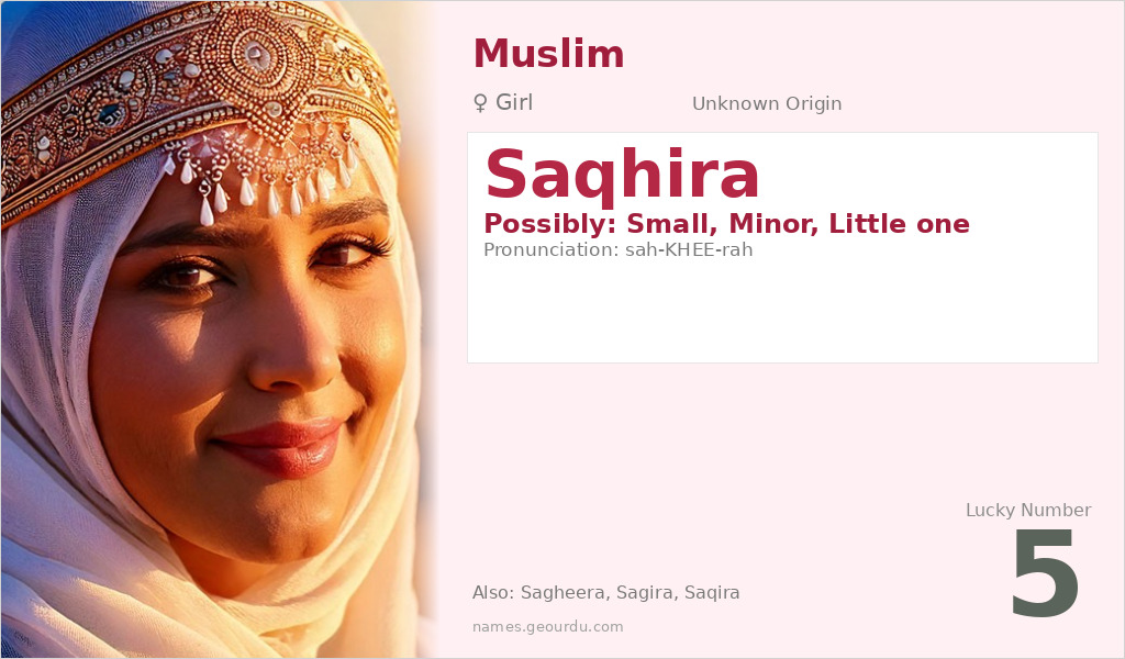 Saqhira Name Meaning and Details