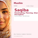 Saqiba Name Meaning and Details