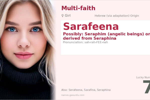 Sarafeena Name Meaning — Origin, Gender & Details (2025)