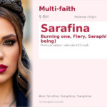 Sarafina Name Meaning and Details
