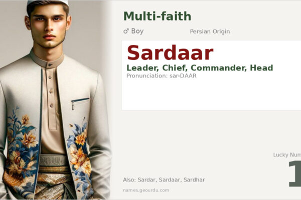 Sardaar Name Meaning — Persian Origin, Leader & Details (2025)