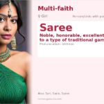 Saree Name Meaning and Details