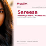Sareesa Name Meaning and Details