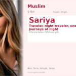 Sariya Name Meaning and Details