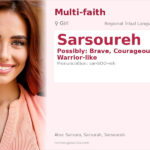 Sarsoureh Name Meaning and Details