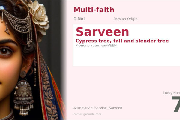 Sarveen Name Meaning — Origin, Gender & Details (2025)