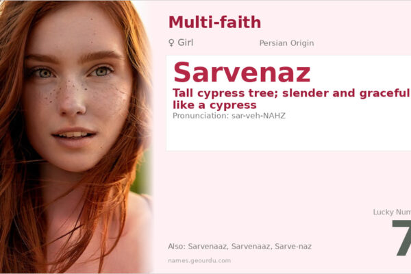 Sarvenaz Name Meaning — Persian Origin, Girl’s Name & Details (2025)