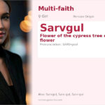 Sarvgul Name Meaning and Details