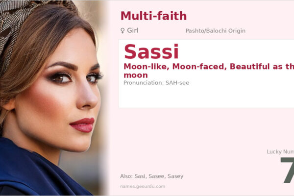 Sassi Name Meaning — Moon-like Origin, Girl Name & Cultural Significance (2025)