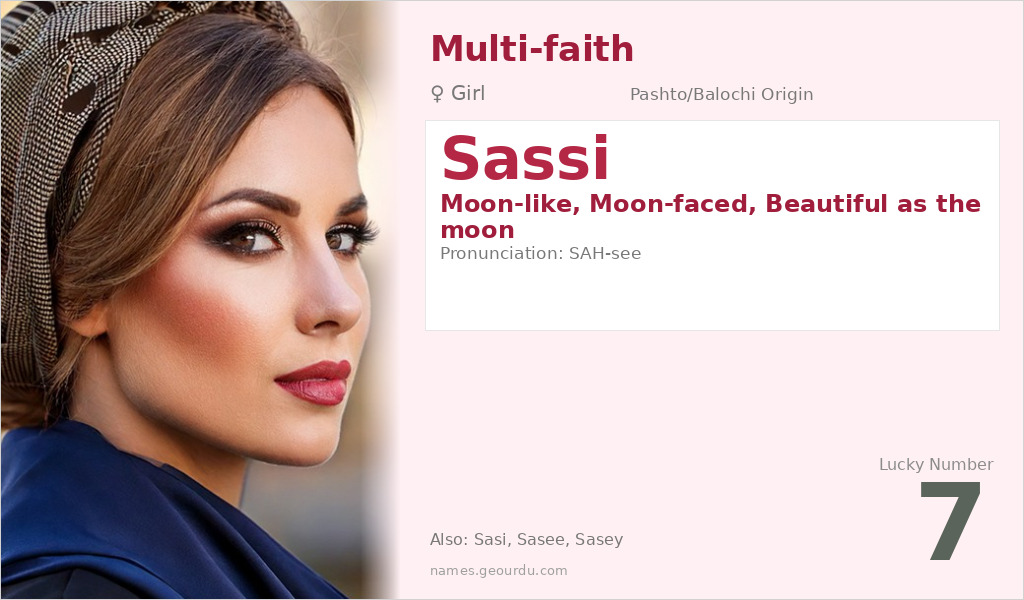 Sassi Name Meaning and Details