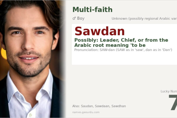 Sawdan Name Meaning — Origin, Gender & Details (2025)