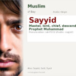 Sayyid Name Meaning and Details