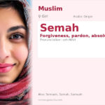 Semah Name Meaning and Details