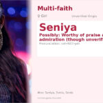 Seniya Name Meaning and Details
