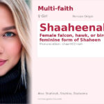 Shaaheenah Name Meaning and Details