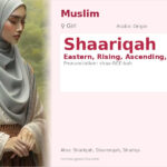 Shaariqah Name Meaning and Details