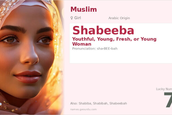 Shabeeba Name Meaning — Arabic Origin, Girl Name & Details (2025)