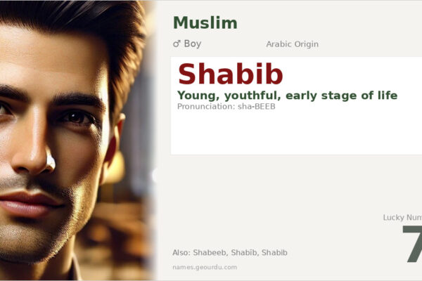 Shabib Name Meaning — Arabic Origin, Boy Name & Details (2025)