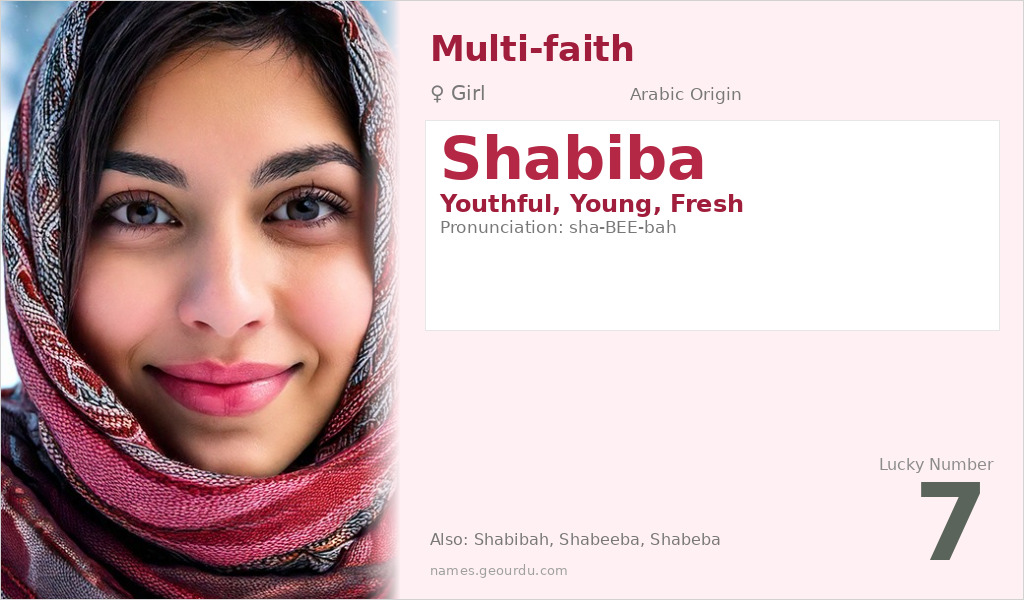 Shabiba Name Meaning and Details
