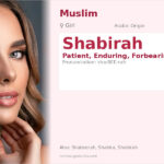Shabirah Name Meaning and Details