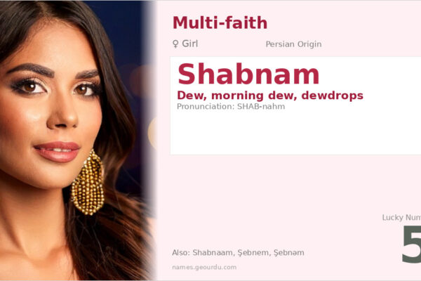 Shabnam Name Meaning — Persian Origin, Girl Name & Details (2025)