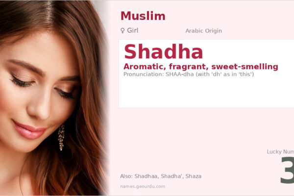 Shadha Name Meaning — Arabic Origin, Girl Name & Details (2025)
