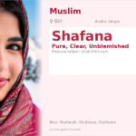 Shafana Name Meaning and Details