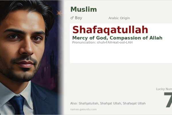 Shafaqatullah Meaning — Arabic Origin, Boy Name & Details (2025)