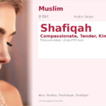 Shafiqah Name Meaning and Details