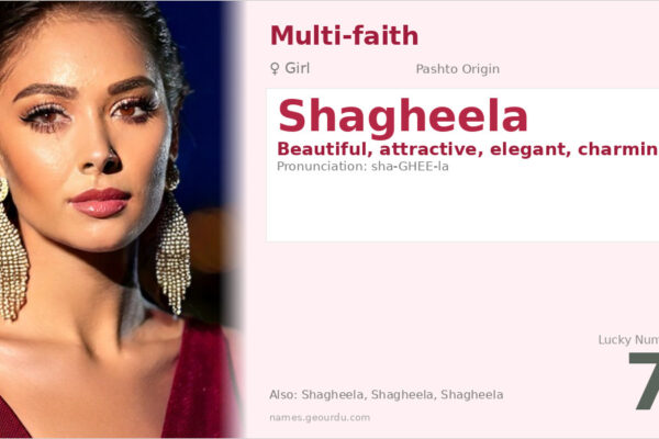 Shagheela Name Meaning — Origin, Gender & Details (2025)