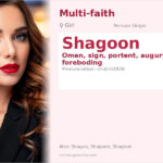 Shagoon Name Meaning and Details