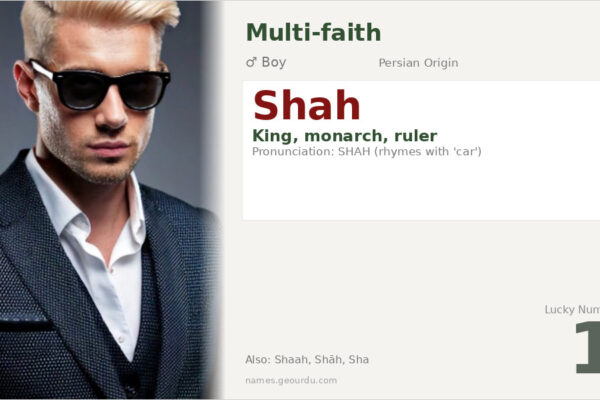 Shah Name Meaning — Persian Origin, Royal Significance & Details (2025)