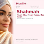 Shahmah Name Meaning and Details