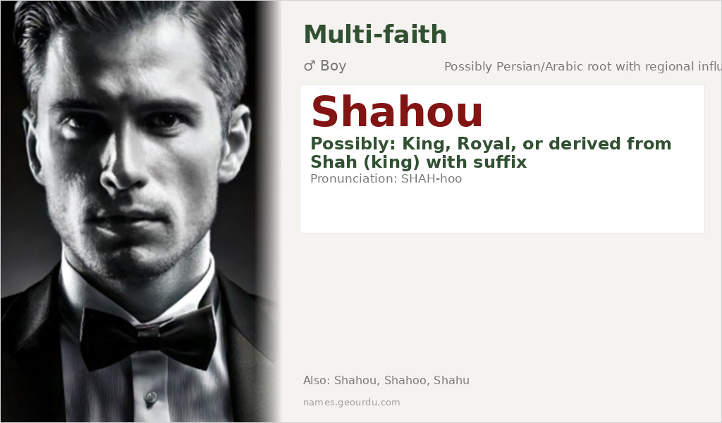 Shahou Name Meaning and Details