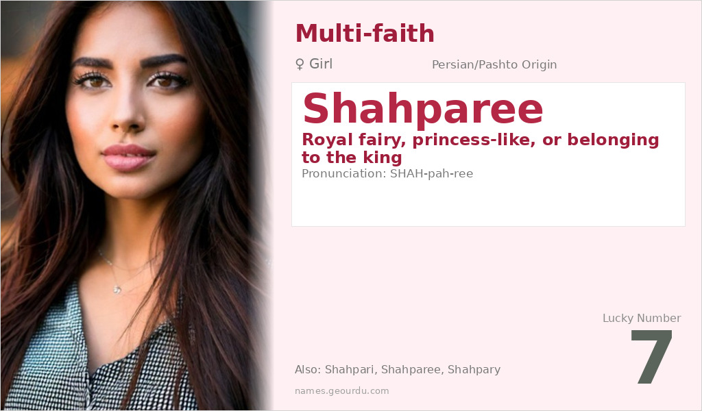 Shahparee Name Meaning and Details